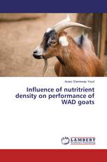 Influence of nutritrient density on performance of WAD goats