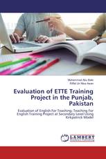 Evaluation of ETTE Training Project in the Punjab, Pakistan