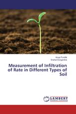 Measurement of Infiltration of Rate in Different Types of Soil