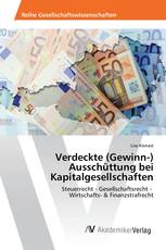 Verdeckte (Gewinn-) Ausschüttung bei Kapitalgesellschaften