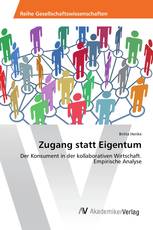 Zugang statt Eigentum