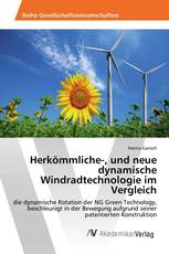 Herkömmliche-, und neue dynamische Windradtechnologie im Vergleich