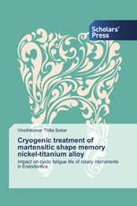 Cryogenic treatment of martensitic shape memory nickel-titanium alloy