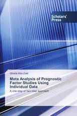 Meta Analysis of Prognostic Factor Studies Using Individual Data