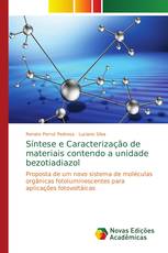 Síntese e Caracterização de materiais contendo a unidade bezotiadiazol