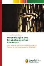 Terceirização dos Estabelecimentos Prisionais