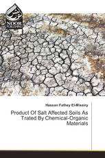 Product Of Salt Affected Soils As Trated By Chemical-Organic Materials