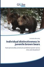 Individual distinctiveness in juvenile brown bears