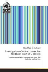 Investigation of written corrective feedback in an EFL context