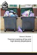 Thermal cracking of low and high density polyethylene