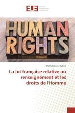 La loi française relative au renseignement et les droits de l'Homme