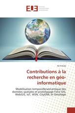 Contributions à la recherche en géo-informatique