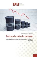 Baisse du prix du pétrole