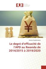 Le degré d’efficacité de l’APD au Rwanda de 2014/2015 à 2019/2020