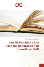 Vers l'élaboration d'une politique d'éducation non formelle en Haiti
