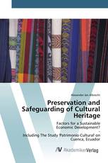 Preservation and Safeguarding of Cultural Heritage