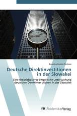 Deutsche Direktinvestitionen in der Slowakei