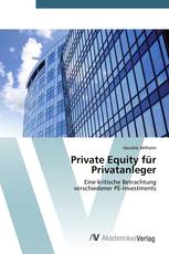 Private Equity für Privatanleger