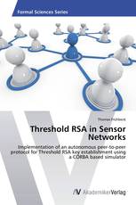 Threshold RSA in Sensor Networks