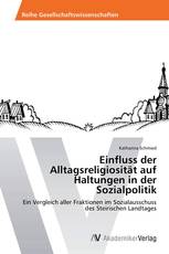 Einfluss der Alltagsreligiosität auf Haltungen in der Sozialpolitik