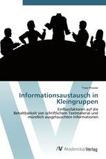 Informationsaustausch in Kleingruppen