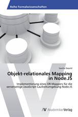 Objekt-relationales Mapping in Node.JS