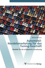 Automobil-Handelsmarketing für das Tuning-Geschäft