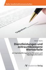 Dienstleistungen und zeitraumbezogene Wertvorteile