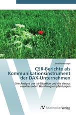 CSR-Berichte als Kommunikationsinstrument der DAX-Unternehmen