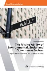 The Pricing Ability of Environmental, Social and Governance Factors