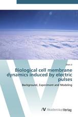 Biological cell membrane dynamics induced by electric pulses