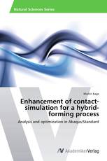 Enhancement of contact-simulation for a hybrid-forming process