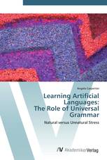 Learning Artificial Languages:  The Role of Universal Grammar