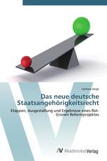 Das neue deutsche Staatsangehörigkeitsrecht