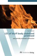 LES of bluff body stabilized premixed