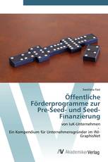 Öffentliche Förderprogramme zur  Pre-Seed- und Seed-Finanzierung