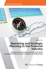 Operating and Strategic Planning in the Financial Industry
