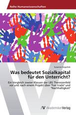 Was bedeutet Sozialkapital für den Unterricht?