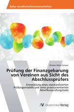 Prüfung der Finanzgebarung von Vereinen aus Sicht des Abschlussprüfers