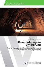 Raumordnung im Untergrund