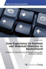 User Experience im Kontext von Webmail-Diensten in Deutschland