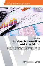 Analyse der aktuellen Wirtschaftskrise