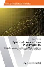 Spekulationen an den Finanzmärkten