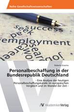 Personalbeschaffung in der Bundesrepublik Deutschland