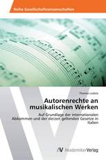 Autorenrechte an musikalischen Werken