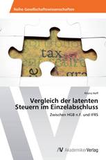 Vergleich der latenten Steuern im Einzelabschluss