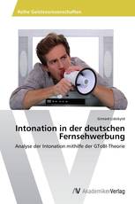 Intonation in der deutschen Fernsehwerbung