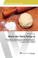 Wenn der Teich fertig ist