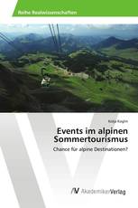Events im alpinen Sommertourismus