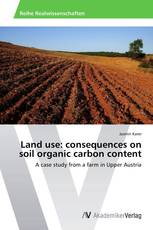 Land use: consequences on soil organic carbon content